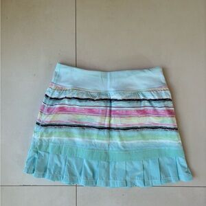 Ivivva Teal Ruffled Skirt